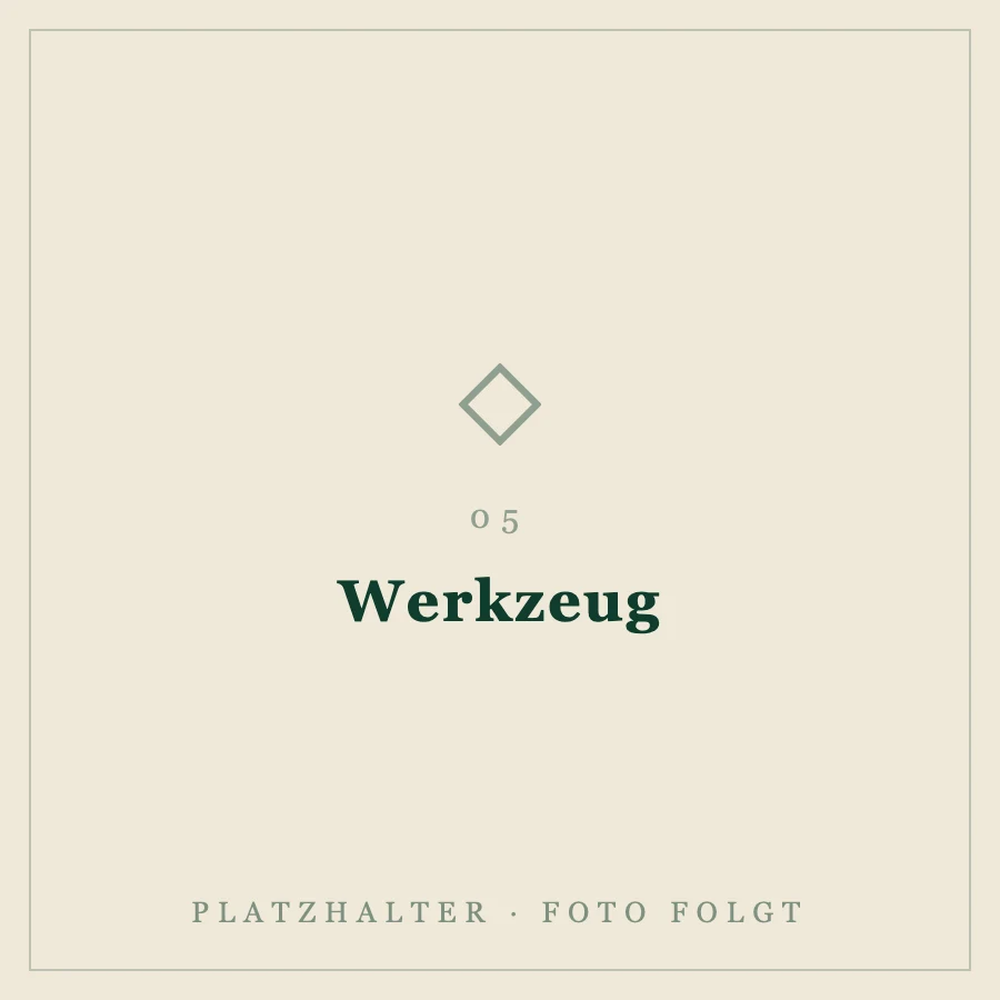 Platzhalter für ein Foto: Werkzeug